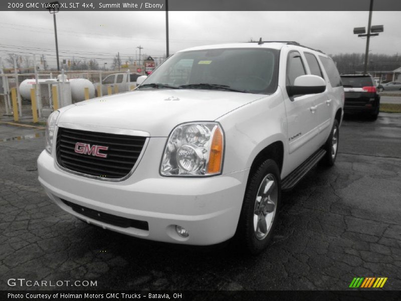 Summit White / Ebony 2009 GMC Yukon XL SLT 4x4