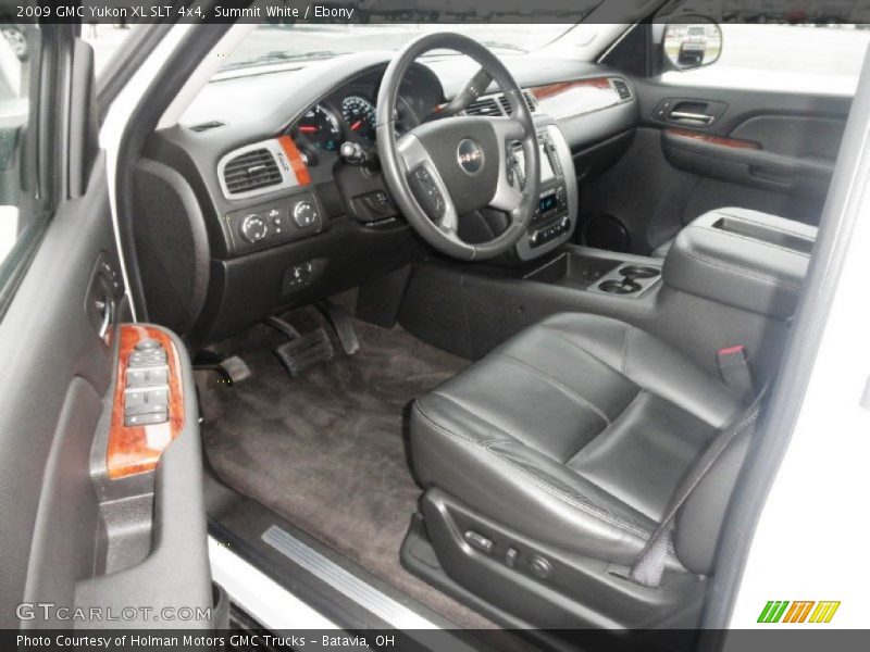 Summit White / Ebony 2009 GMC Yukon XL SLT 4x4