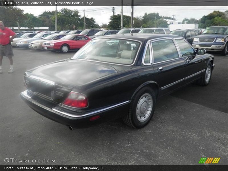 Anthracite Pearl / Beige 1998 Jaguar XJ Vanden Plas