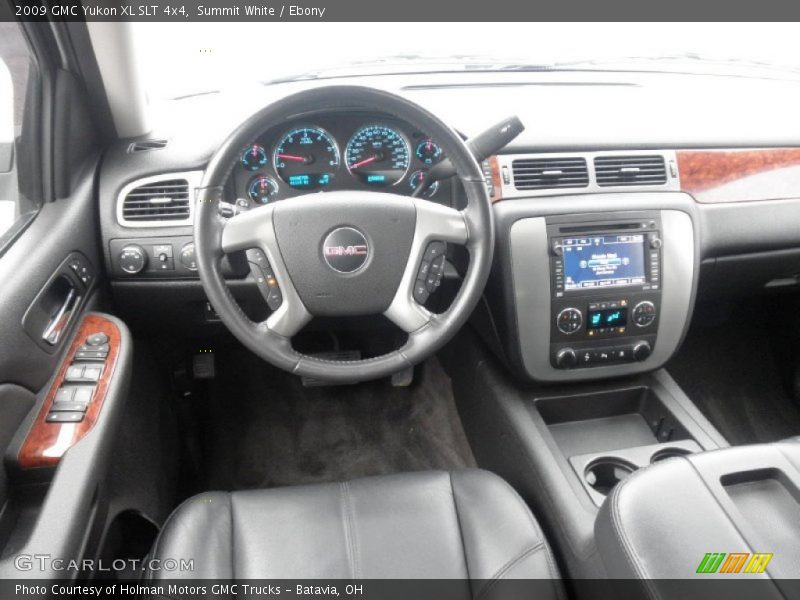 Summit White / Ebony 2009 GMC Yukon XL SLT 4x4