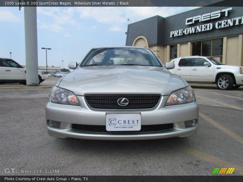 Millenium Silver Metallic / Black 2005 Lexus IS 300 SportCross Wagon