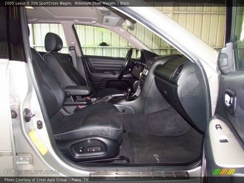 Millenium Silver Metallic / Black 2005 Lexus IS 300 SportCross Wagon