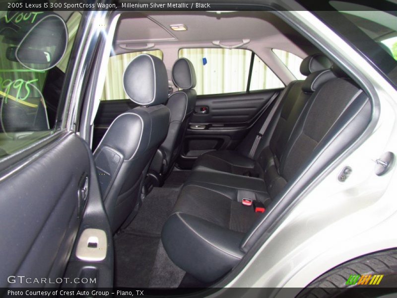Millenium Silver Metallic / Black 2005 Lexus IS 300 SportCross Wagon