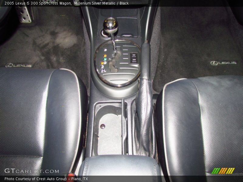 Millenium Silver Metallic / Black 2005 Lexus IS 300 SportCross Wagon