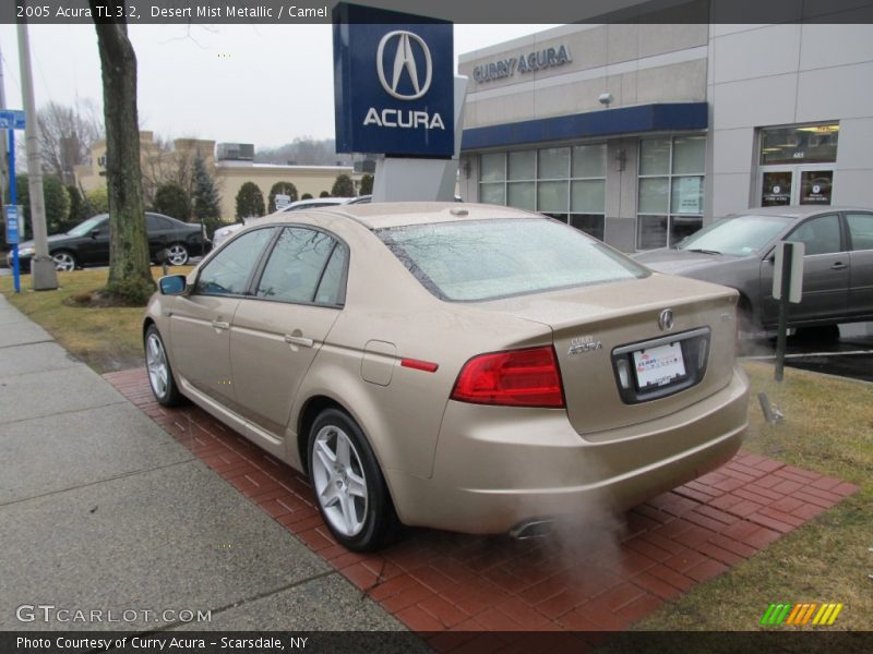 Desert Mist Metallic / Camel 2005 Acura TL 3.2