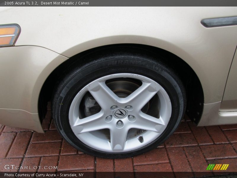 Desert Mist Metallic / Camel 2005 Acura TL 3.2