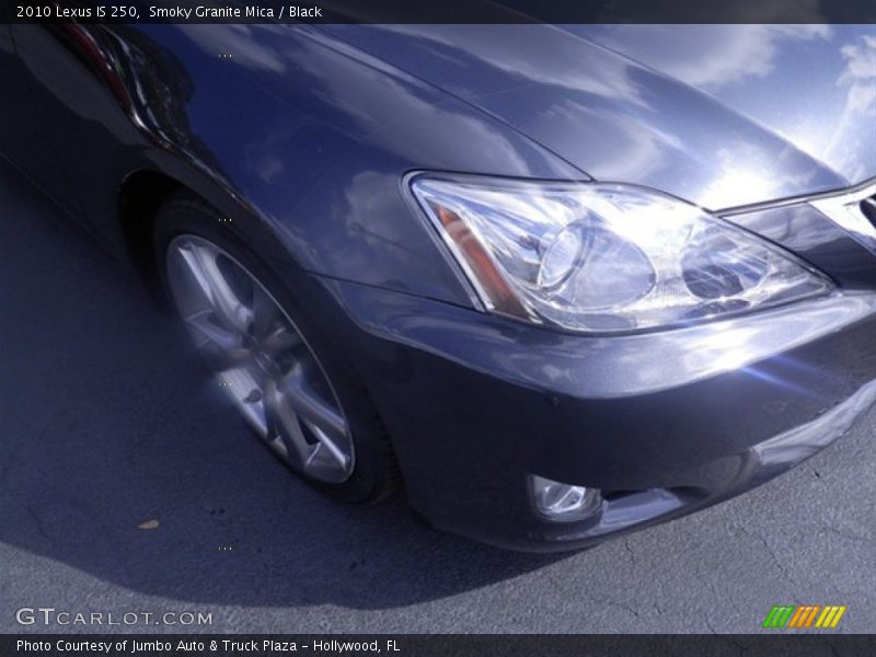 Smoky Granite Mica / Black 2010 Lexus IS 250