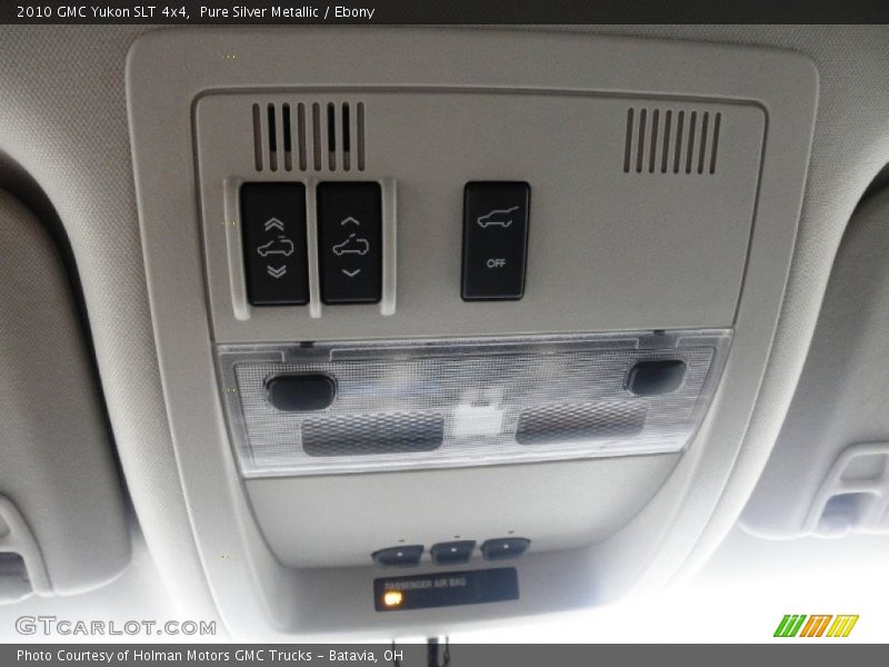 Pure Silver Metallic / Ebony 2010 GMC Yukon SLT 4x4