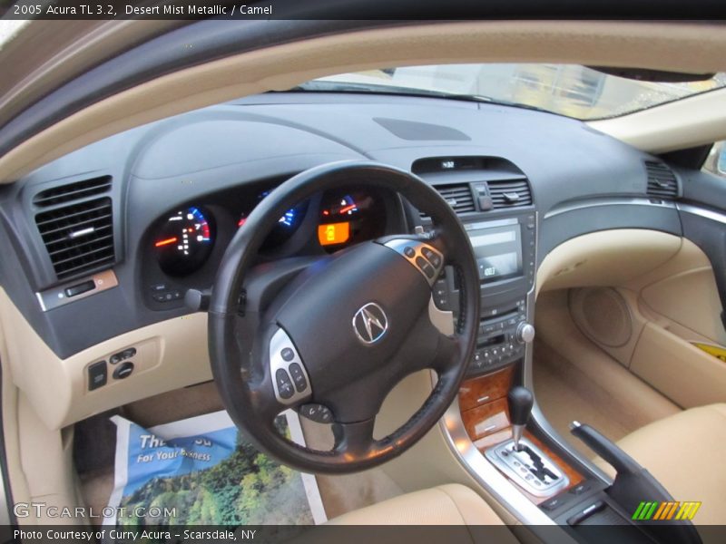 Desert Mist Metallic / Camel 2005 Acura TL 3.2