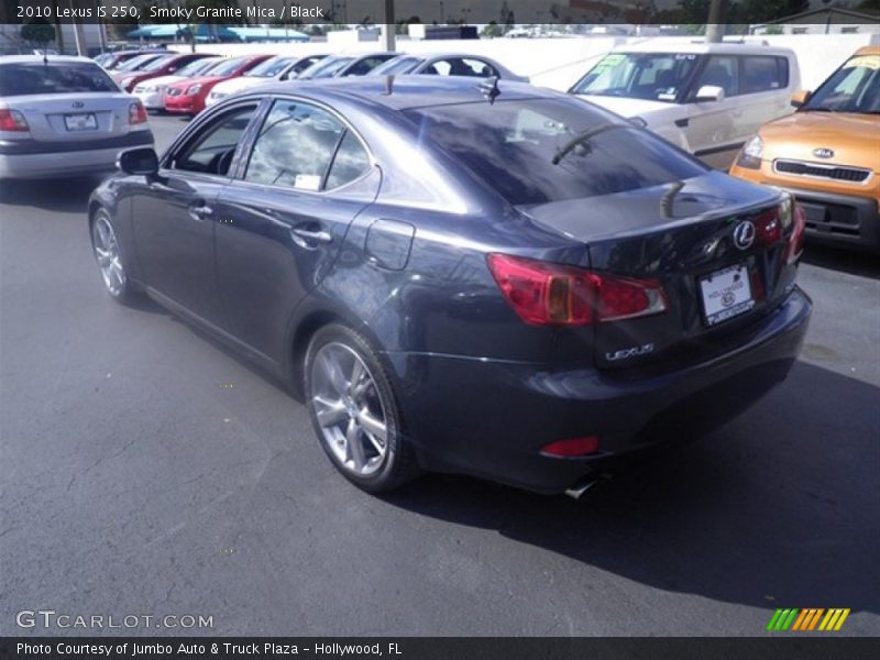 Smoky Granite Mica / Black 2010 Lexus IS 250