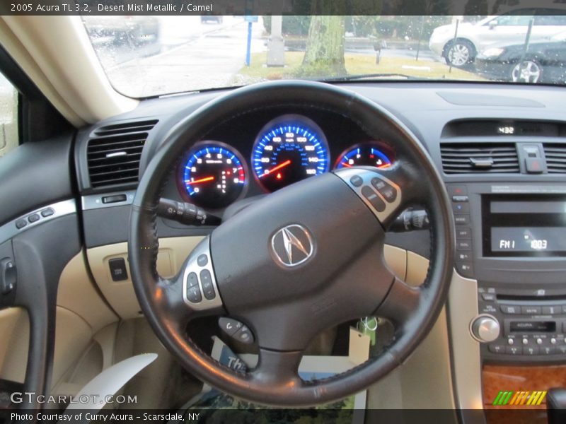 Desert Mist Metallic / Camel 2005 Acura TL 3.2