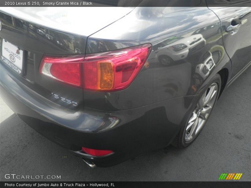 Smoky Granite Mica / Black 2010 Lexus IS 250