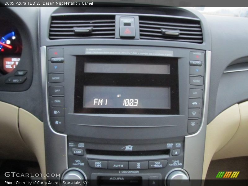 Desert Mist Metallic / Camel 2005 Acura TL 3.2