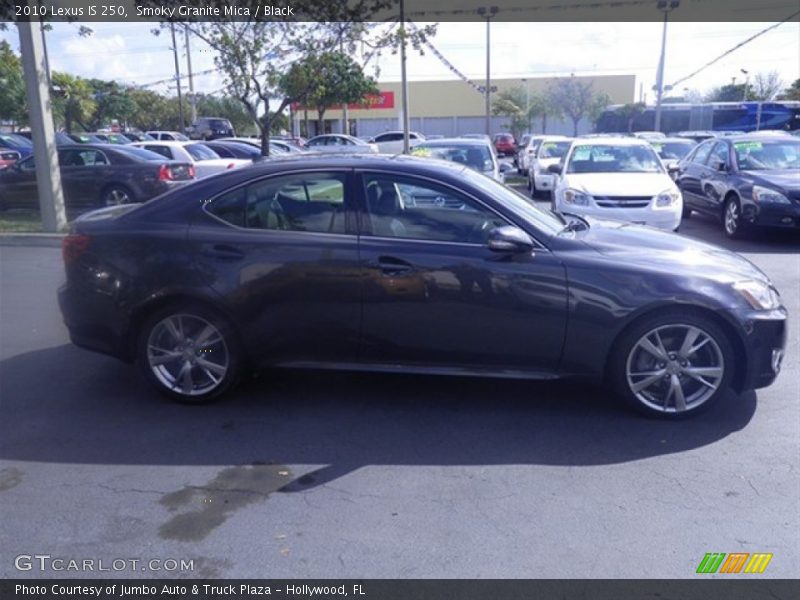 Smoky Granite Mica / Black 2010 Lexus IS 250