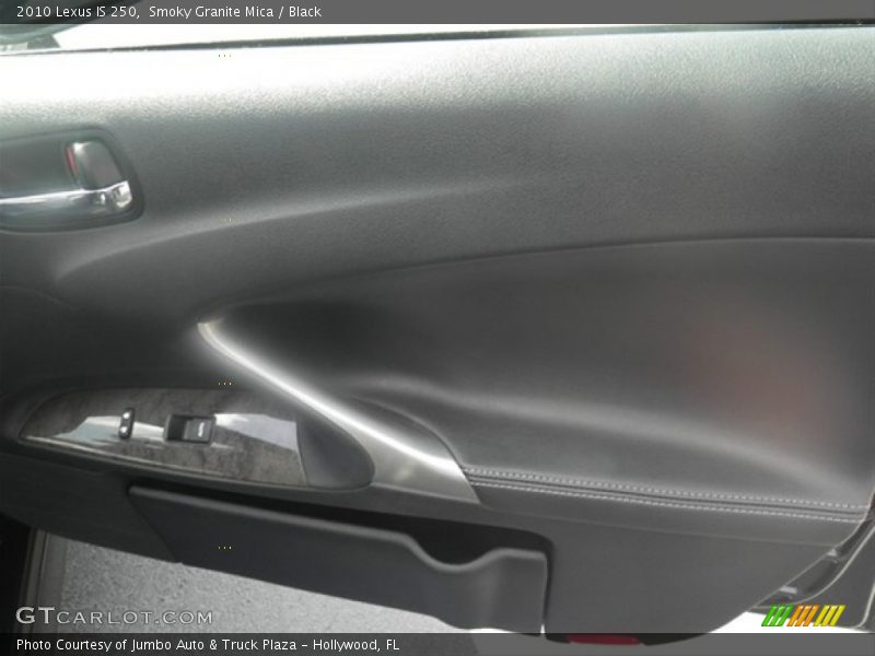 Smoky Granite Mica / Black 2010 Lexus IS 250