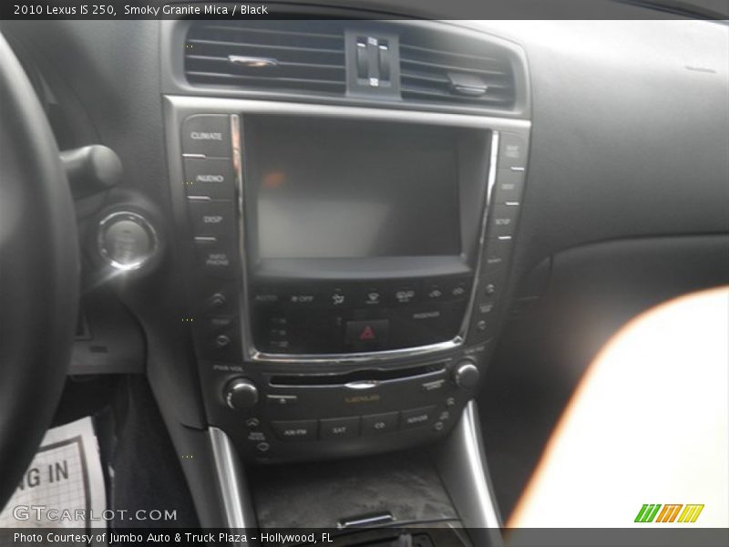 Smoky Granite Mica / Black 2010 Lexus IS 250