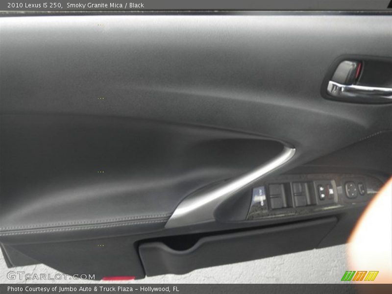 Smoky Granite Mica / Black 2010 Lexus IS 250