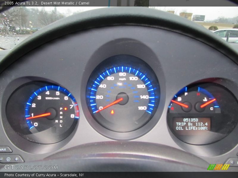 Desert Mist Metallic / Camel 2005 Acura TL 3.2