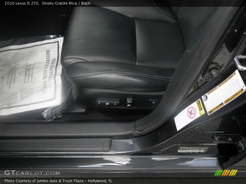 Smoky Granite Mica / Black 2010 Lexus IS 250