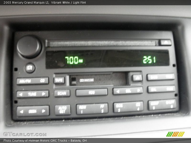 Vibrant White / Light Flint 2003 Mercury Grand Marquis LS