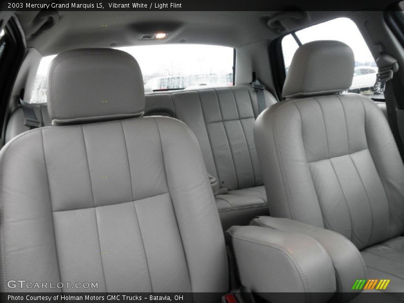 Vibrant White / Light Flint 2003 Mercury Grand Marquis LS