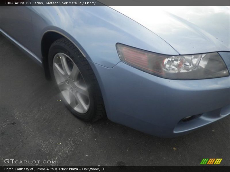 Meteor Silver Metallic / Ebony 2004 Acura TSX Sedan