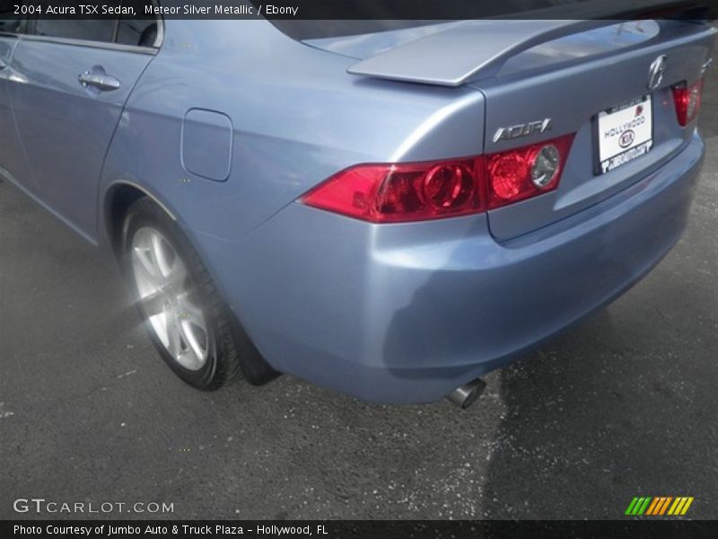 Meteor Silver Metallic / Ebony 2004 Acura TSX Sedan