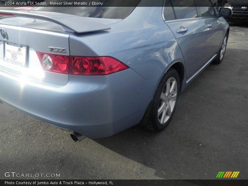 Meteor Silver Metallic / Ebony 2004 Acura TSX Sedan