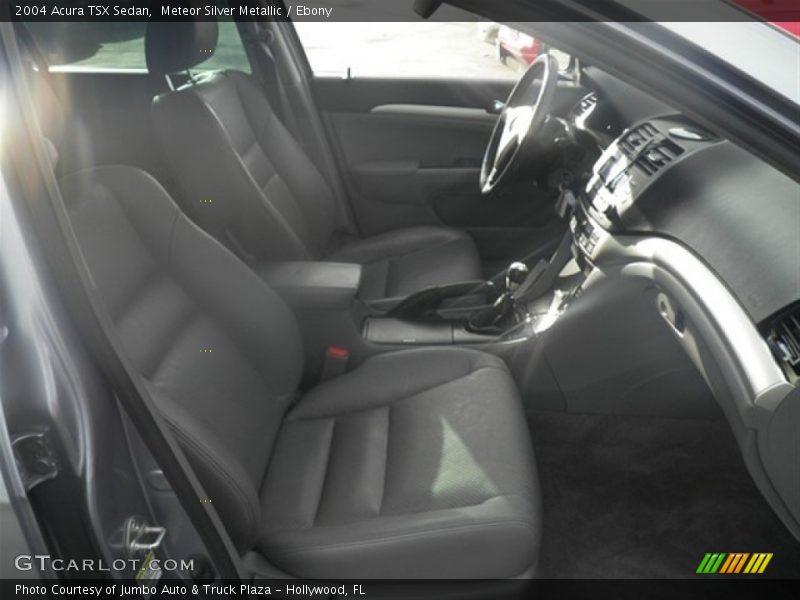 Meteor Silver Metallic / Ebony 2004 Acura TSX Sedan