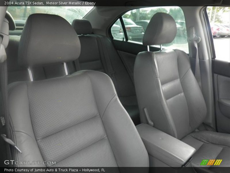 Meteor Silver Metallic / Ebony 2004 Acura TSX Sedan