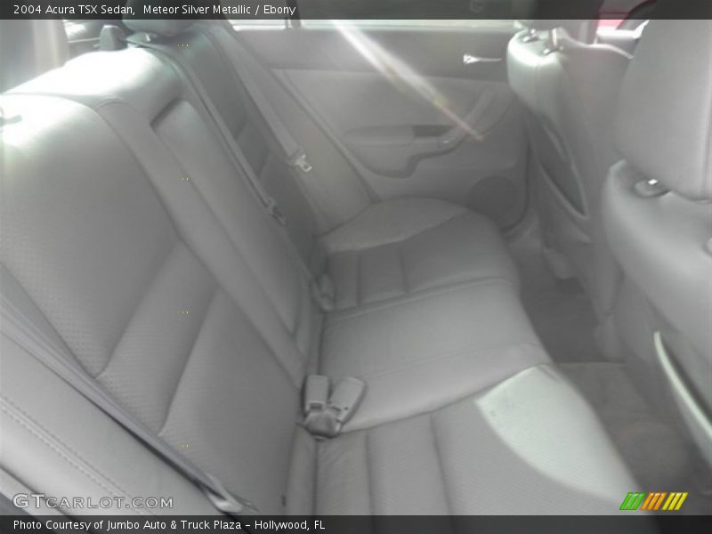 Meteor Silver Metallic / Ebony 2004 Acura TSX Sedan
