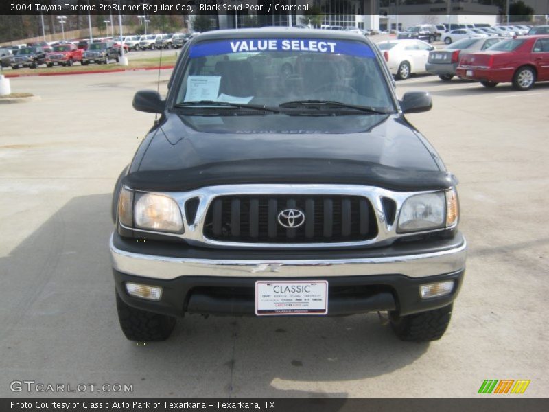 Black Sand Pearl / Charcoal 2004 Toyota Tacoma PreRunner Regular Cab