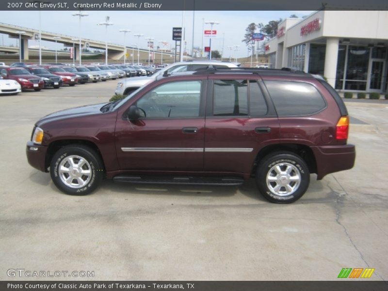 Cranberry Red Metallic / Ebony 2007 GMC Envoy SLT