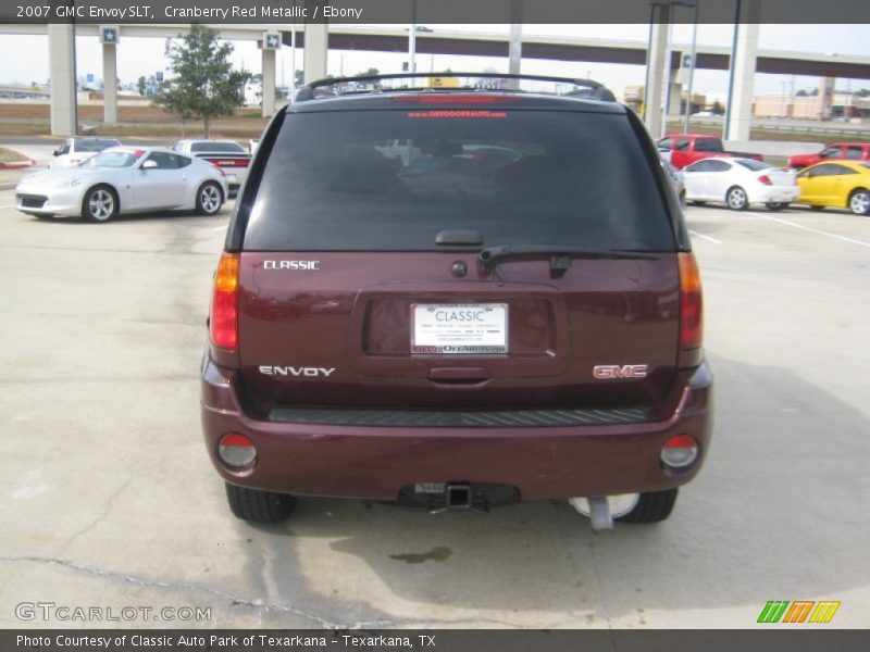 Cranberry Red Metallic / Ebony 2007 GMC Envoy SLT
