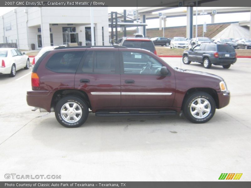Cranberry Red Metallic / Ebony 2007 GMC Envoy SLT
