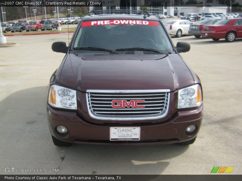 Cranberry Red Metallic / Ebony 2007 GMC Envoy SLT