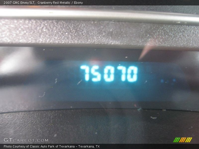 Cranberry Red Metallic / Ebony 2007 GMC Envoy SLT