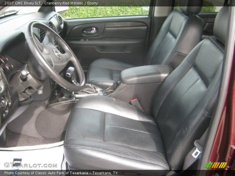 Cranberry Red Metallic / Ebony 2007 GMC Envoy SLT