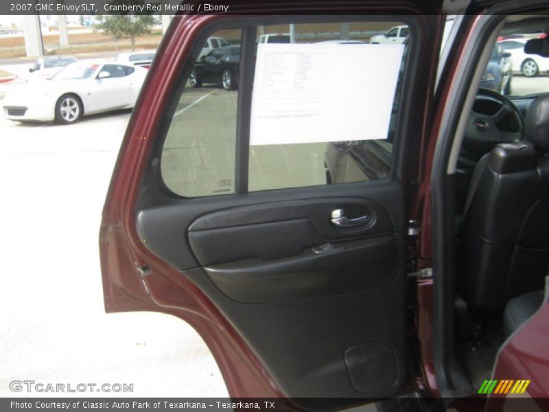 Cranberry Red Metallic / Ebony 2007 GMC Envoy SLT