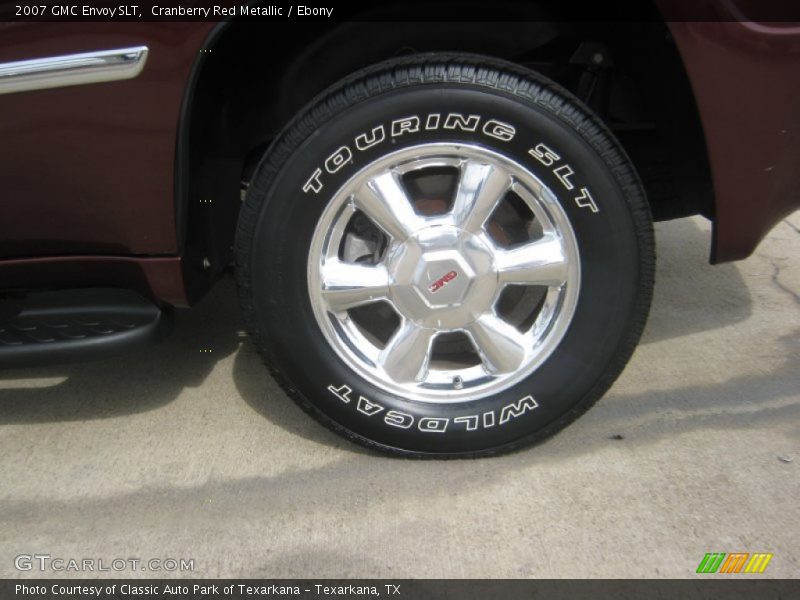 Cranberry Red Metallic / Ebony 2007 GMC Envoy SLT