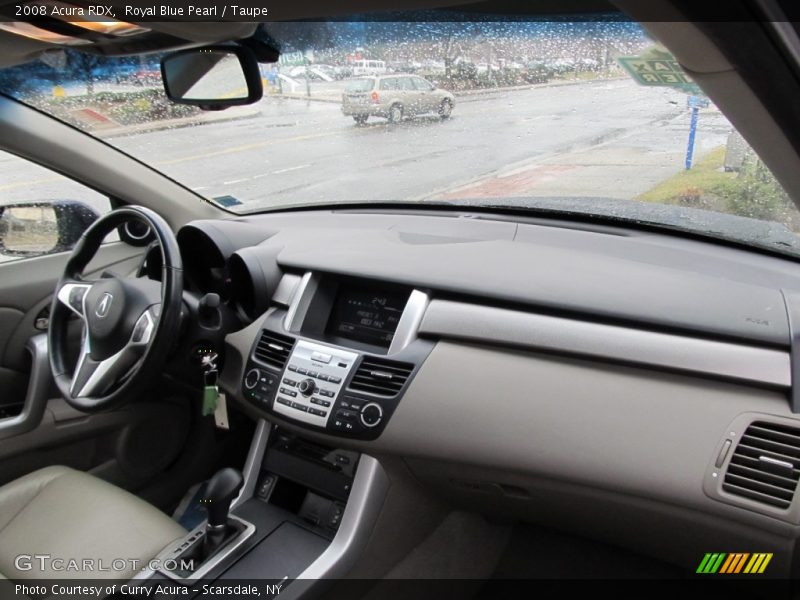 Royal Blue Pearl / Taupe 2008 Acura RDX