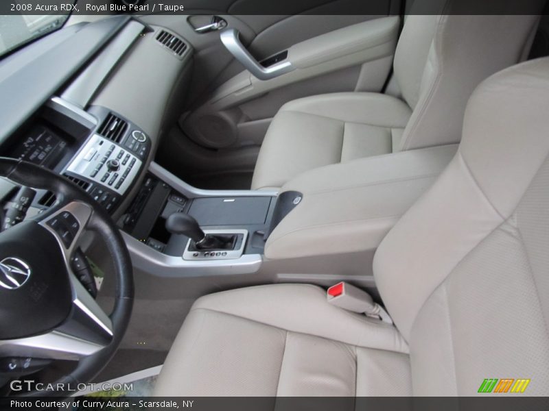 Royal Blue Pearl / Taupe 2008 Acura RDX