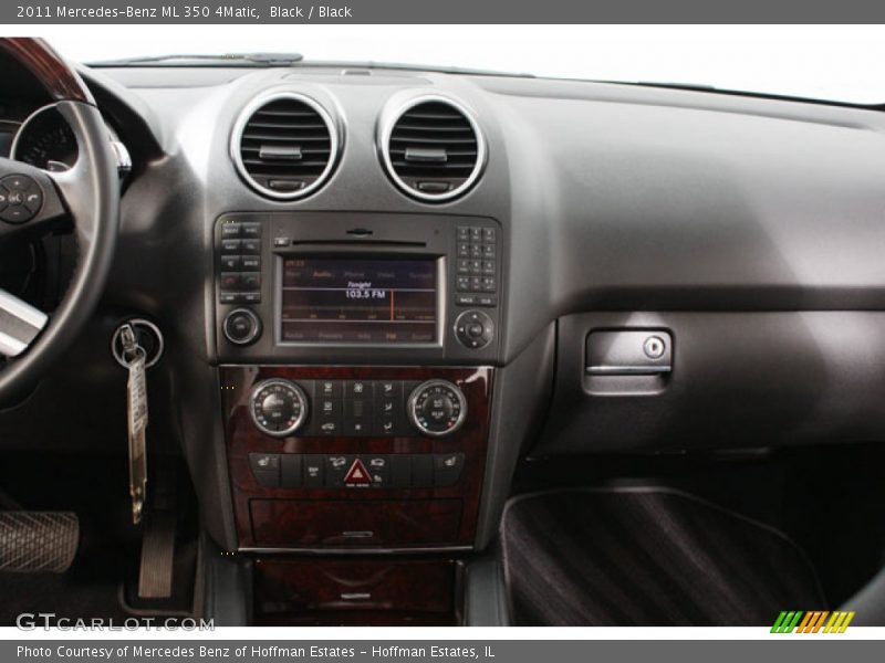 Black / Black 2011 Mercedes-Benz ML 350 4Matic
