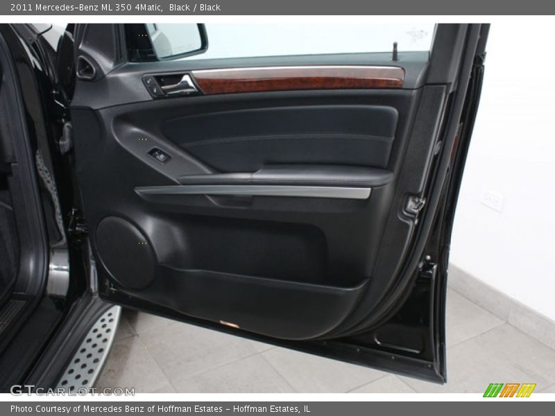 Black / Black 2011 Mercedes-Benz ML 350 4Matic