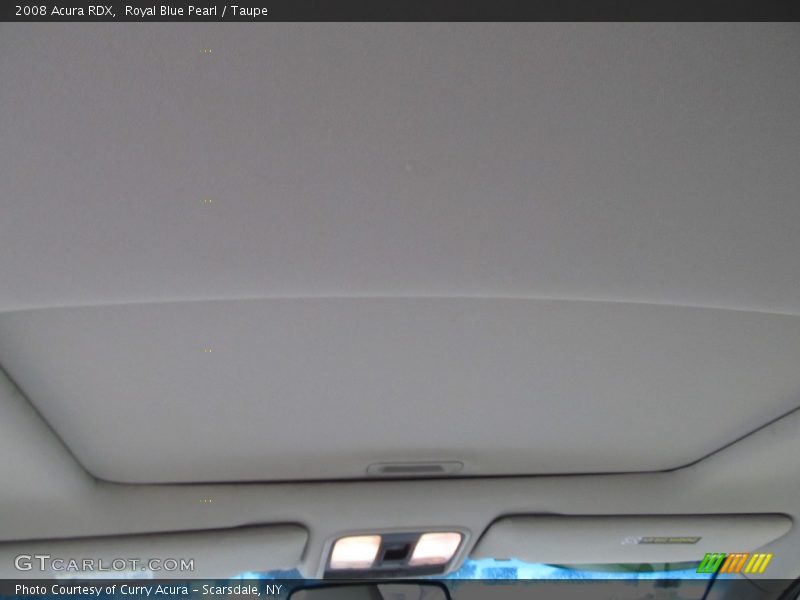 Royal Blue Pearl / Taupe 2008 Acura RDX