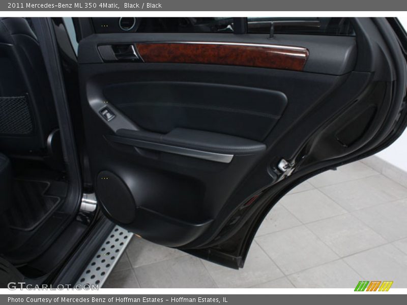 Black / Black 2011 Mercedes-Benz ML 350 4Matic