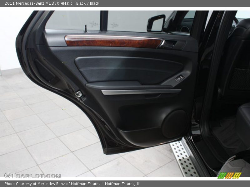 Black / Black 2011 Mercedes-Benz ML 350 4Matic