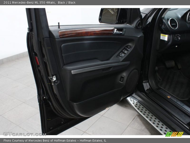 Black / Black 2011 Mercedes-Benz ML 350 4Matic