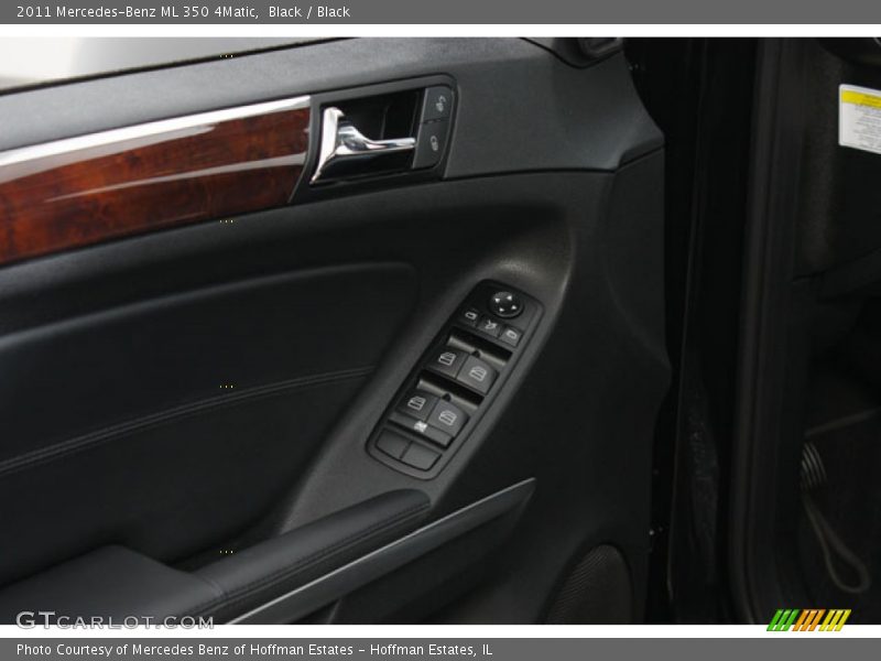Black / Black 2011 Mercedes-Benz ML 350 4Matic