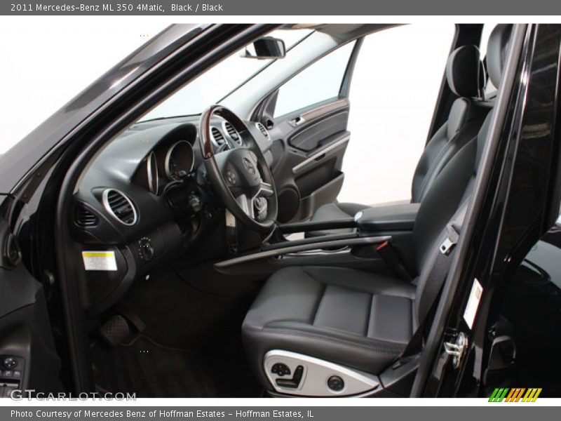 Black / Black 2011 Mercedes-Benz ML 350 4Matic